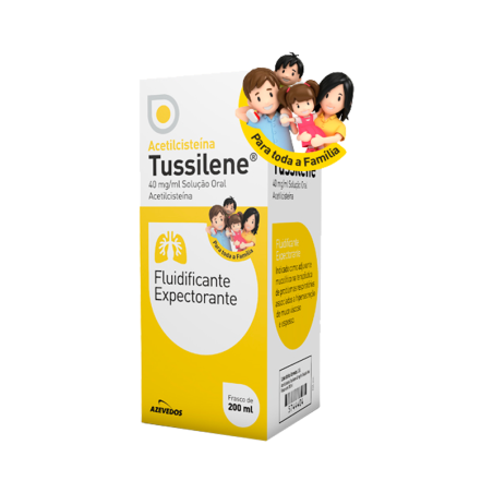 Acetilcis Tussilene S.Oral 40 mg 200 ml