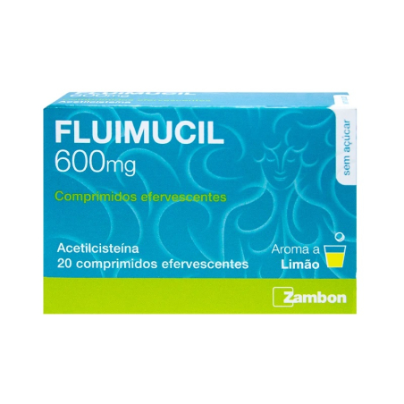 Fluimucil 600 mg 20 Comp efervescente
