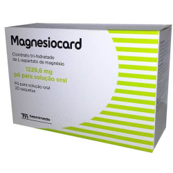 Magnesiocard 1229,6 mg Pó...
