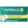 Aspirina C 10 comp efervescentes 400/240mg