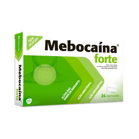 Mebocaína Forte 24 unidades