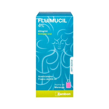 Fluimucil 4% 40 mg/ml 200 ml