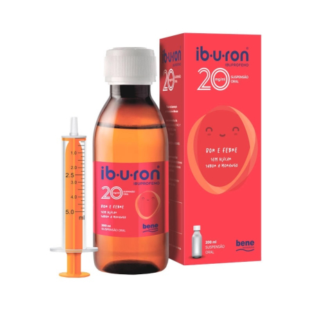 Ib-u-ron 20 mg/ml 200 ml Suspensão Oral