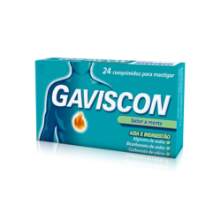 Gaviscon 24 comprimidos mastigar