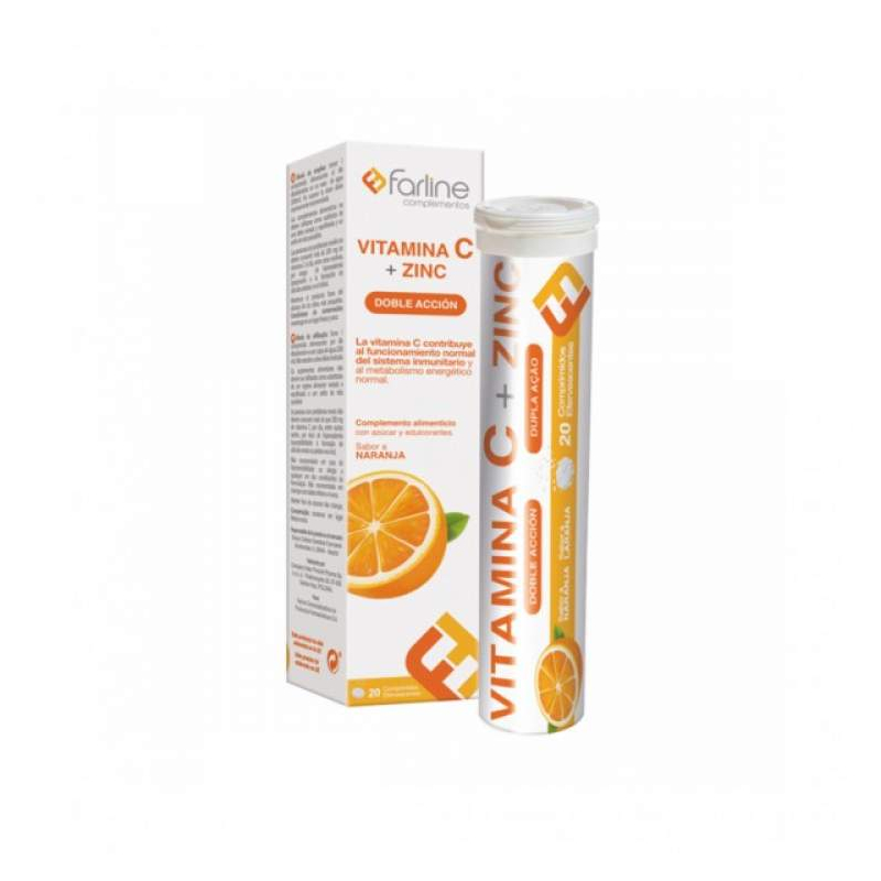 Complemento Vitamina C+Zinco Compr. Efev