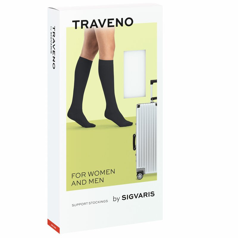 PAR MEIAS COMPRESSAO - VIAGEM TRAVENO AD AZUL T4