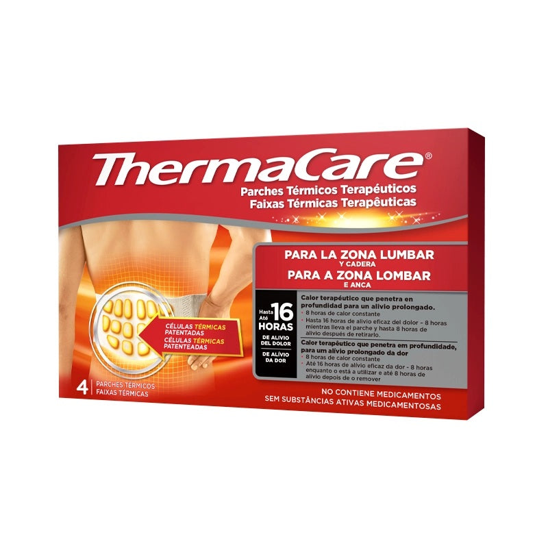 Thermacare Região Lombar e Anca 4 unid