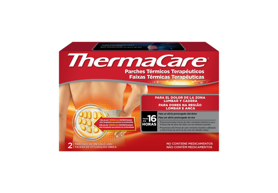 Thermacare Região Lombar e Anca 2 unid