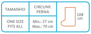 PROTETOR IMPERM GESSO PED L PERNA OSL4485 TAM.UN