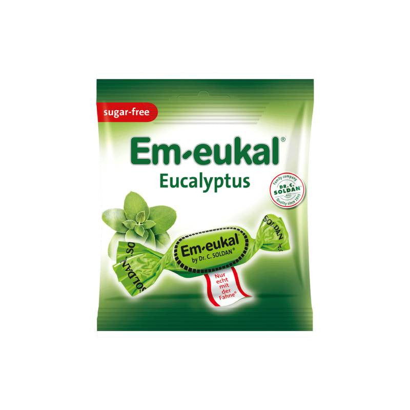Em-Eukal Rebuçados Eucalipto s/ açucar 50 gr