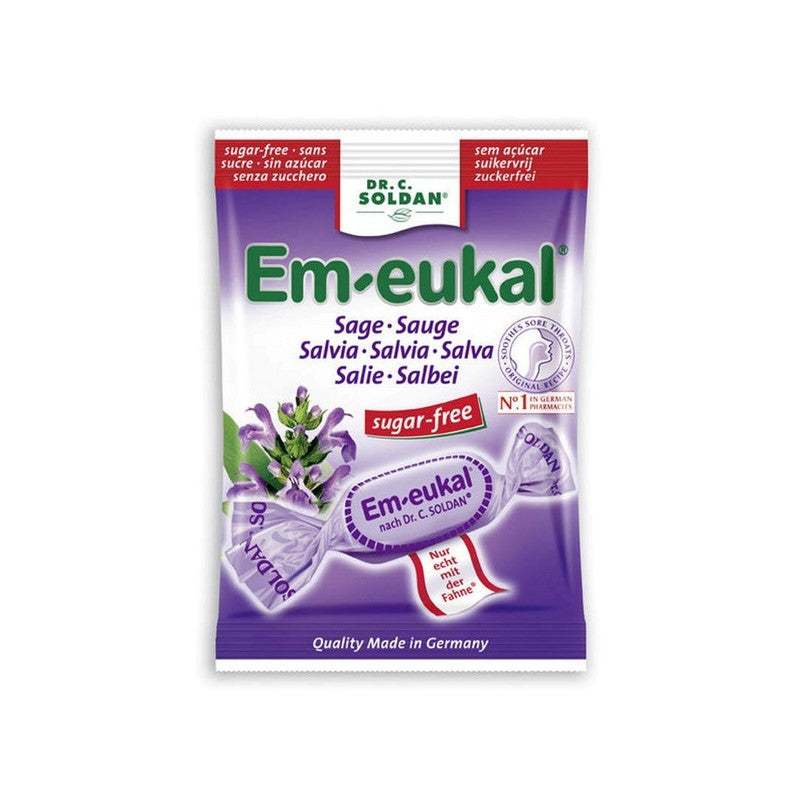 Em-Eukal Rebuçados Salva s/ açucar 50 gr