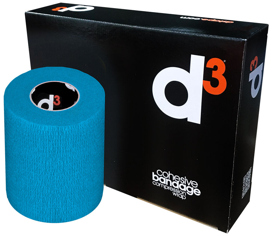 D3 LIGADURA COESIVA 50MM x 5M AZUL ELETRICO UN