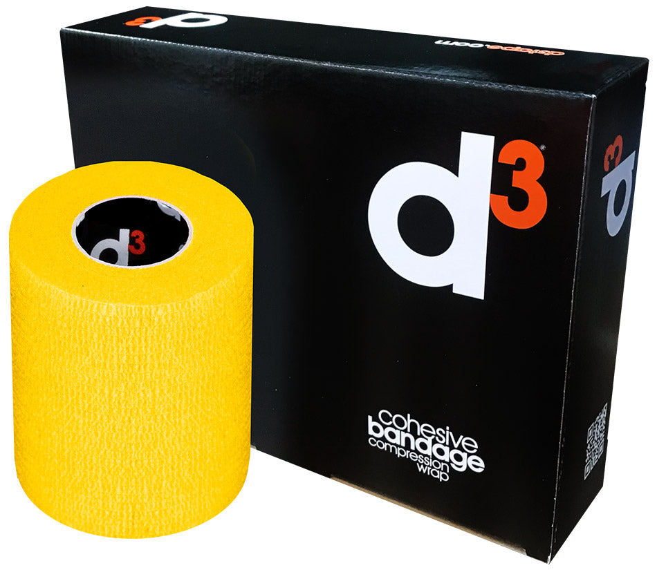 D3 LIGADURA COESIVA 50MM x 5M AMARELO UN