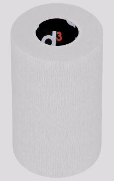 D3 LIGADURA COESIVA 100MM x 5M BRANCO UN
