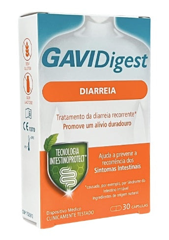 Gavidigest Diarreia 30 Capsulas