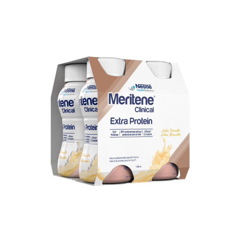 Meritene Clinical Extra Proteina Baunilha 4x200ml