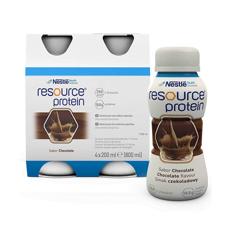 Resource Protein Chocolate 4x200ml