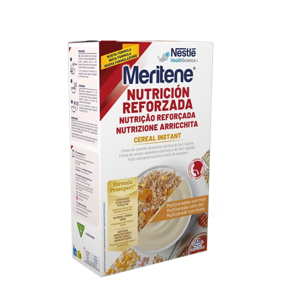 Meritene Cereal Instant Multicereais c/ Mel 520g