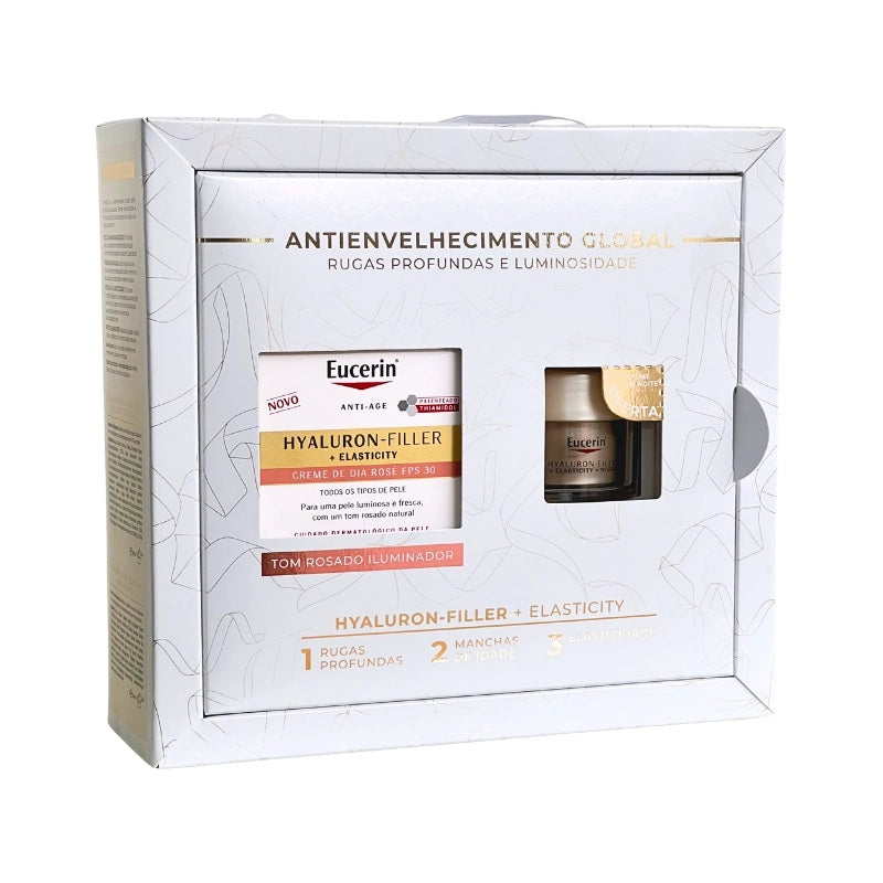 Eucerin Coffret Elasticity Rose SPF30+Elast Noite