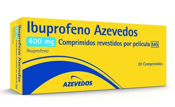 Ibuprofeno Azevedos 400 mg 20 comp. rev.