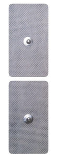 CONJUNTO 4 ELECTRODOS AUTOCOLANTES C/MOLA 53X96MM