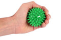 BOLA DE MASSAGEM C/PICOS 7CM VERDE