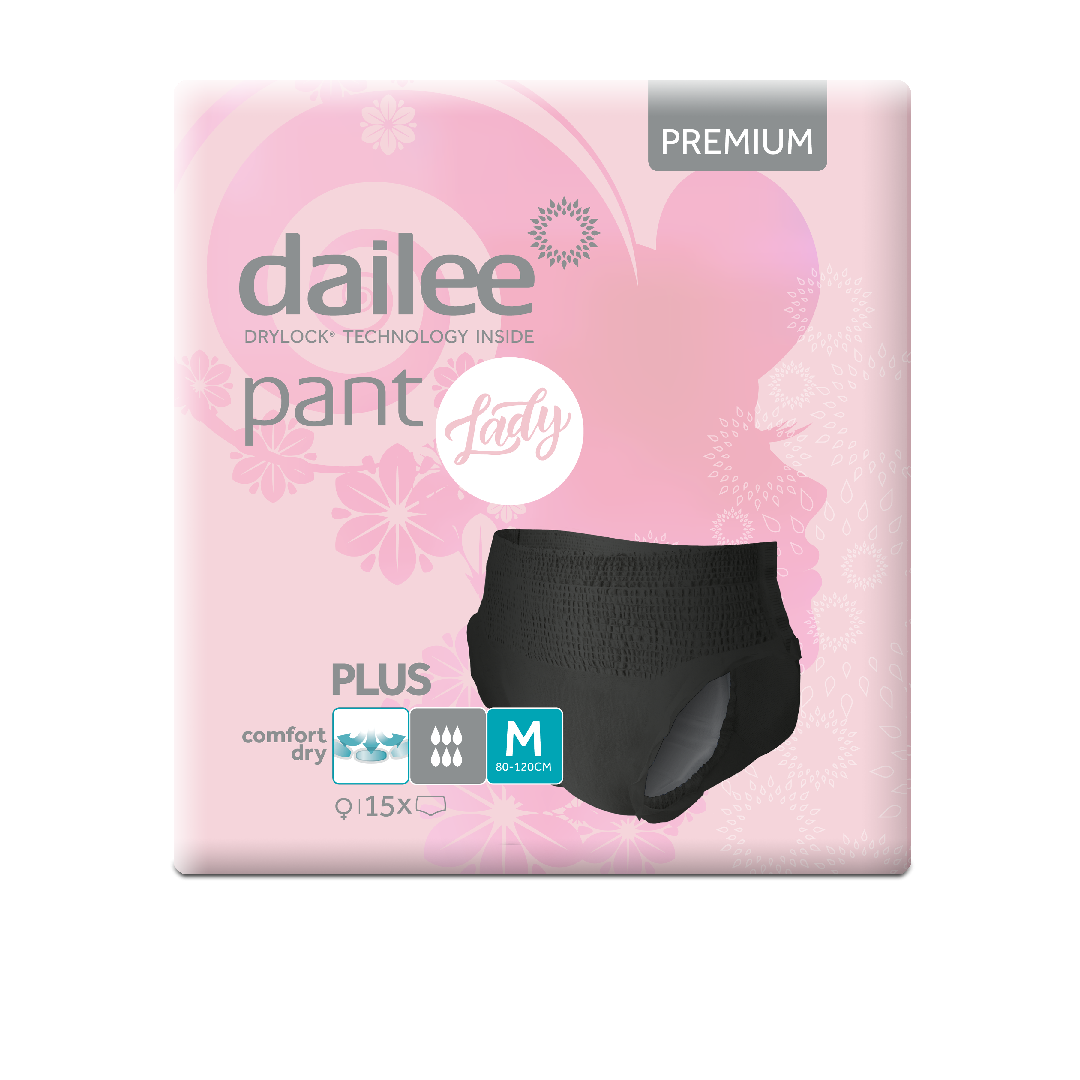 Fralda Cueca Dailee Black