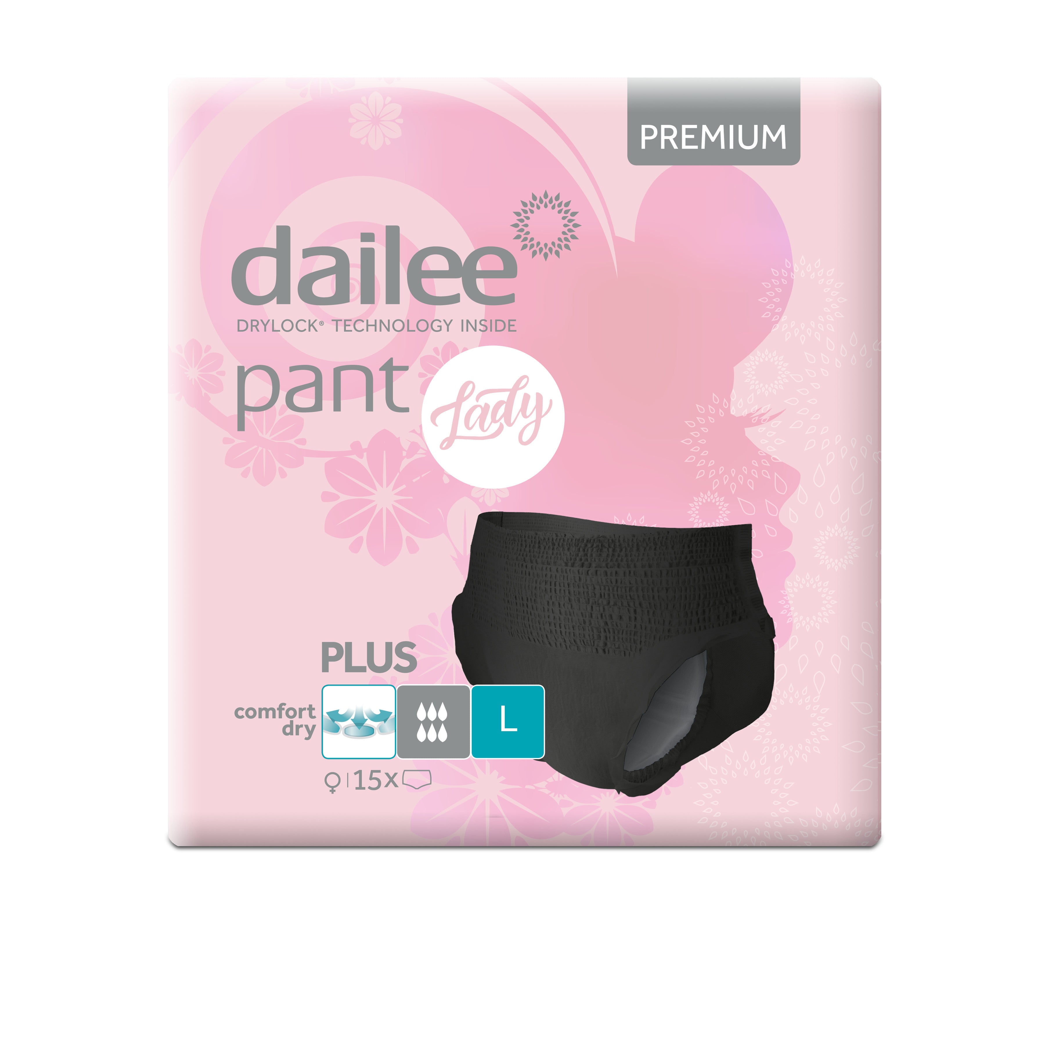 Fralda Cueca Dailee Black