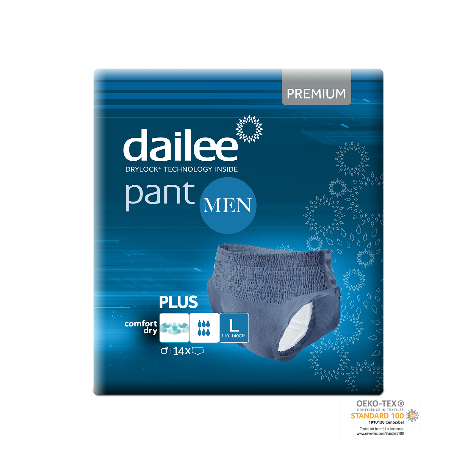 Fralda Cueca Dailee Blue