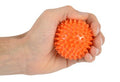 BOLA DE MASSAGEM C/PICOS 6CM LARANJA