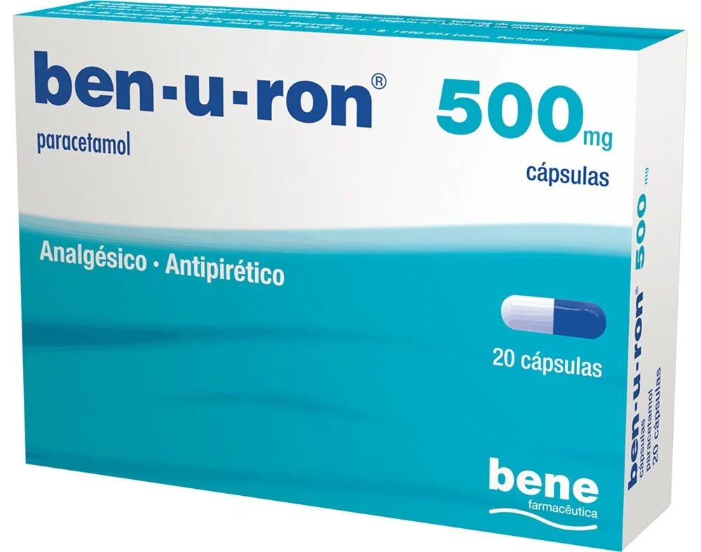 Ben-u-ron 500 mg 20 cáps
