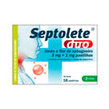 Septolete Duo limão e flor de sabug Pastilha 16 un