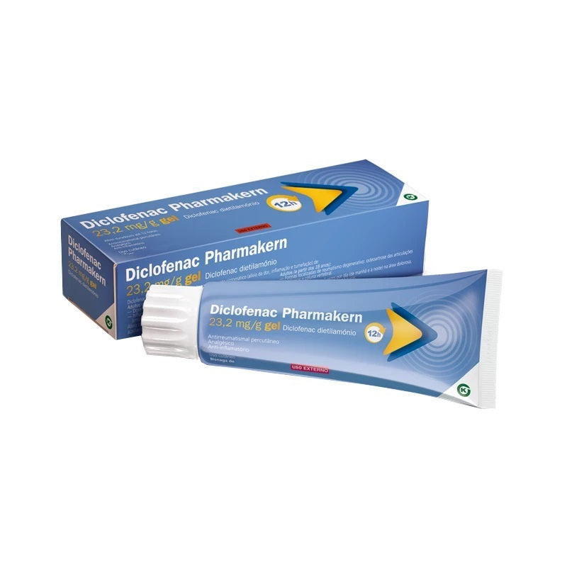 Diclofenac gel Pharmakern 23,2 de 100 g