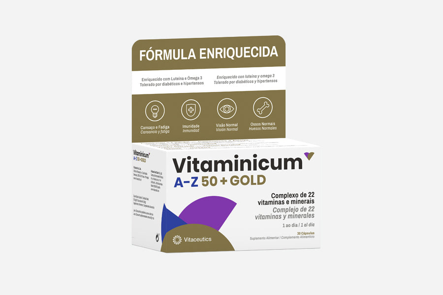 Vitaminucum A-Z 50+ Gold 30 cáps