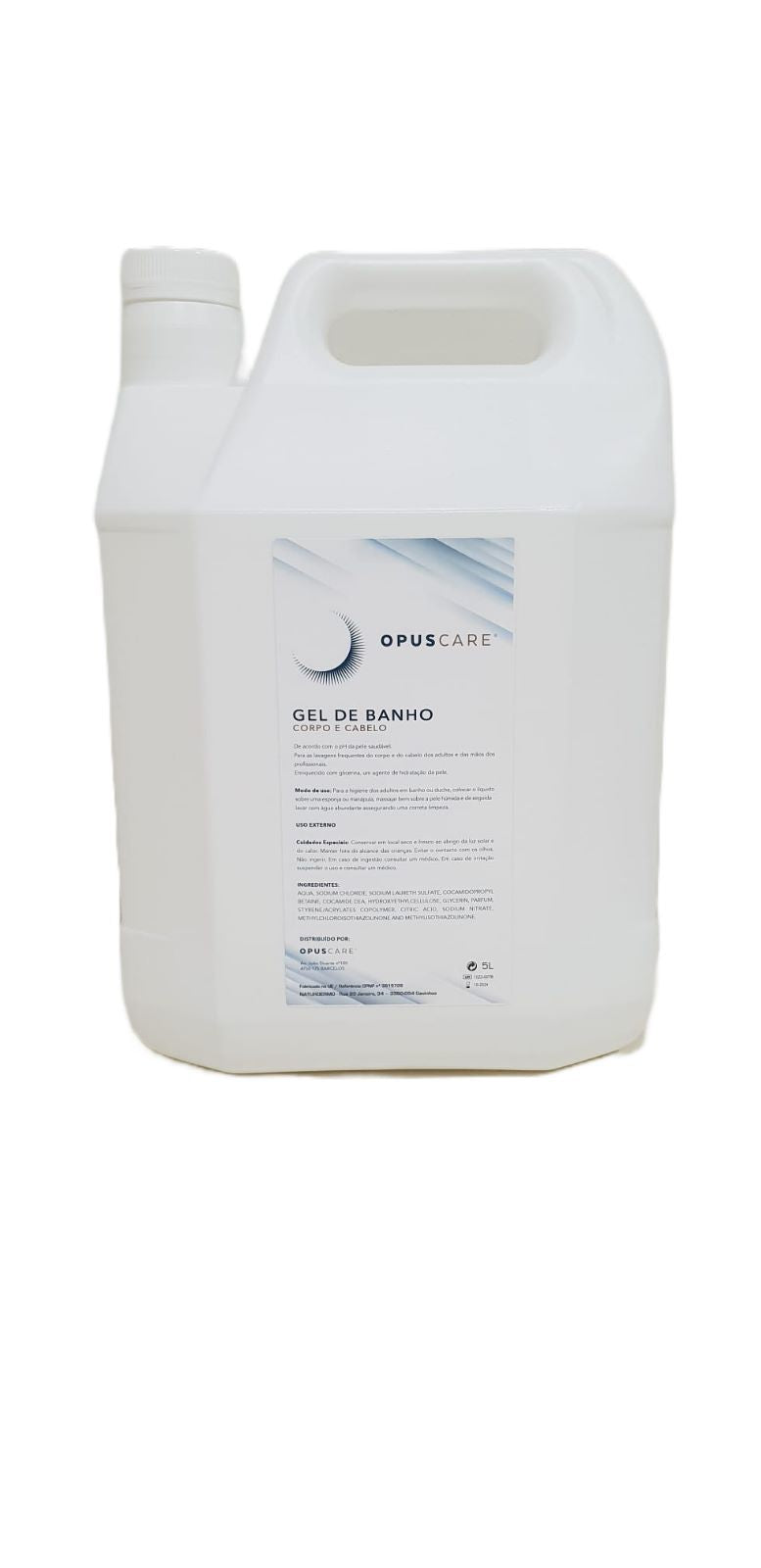 GEL DE BANHO 5LT BRANCO