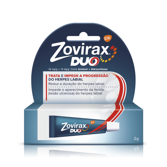 Zovirax Duo 50/10 mg/g x 2 creme