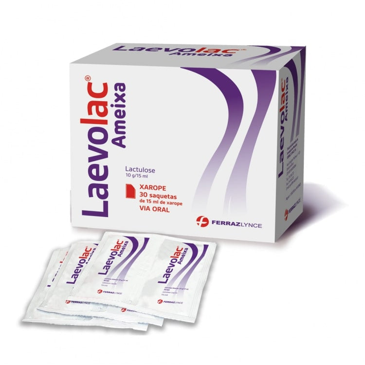 Laevolac Ameixa 10mg/15ml Xarope 30 saquetas