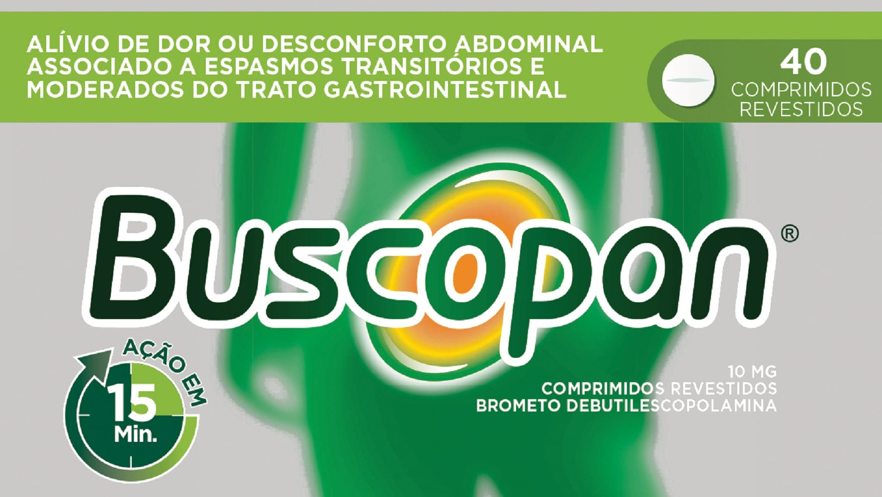 Buscopan 10 mg 40 Comprimidos