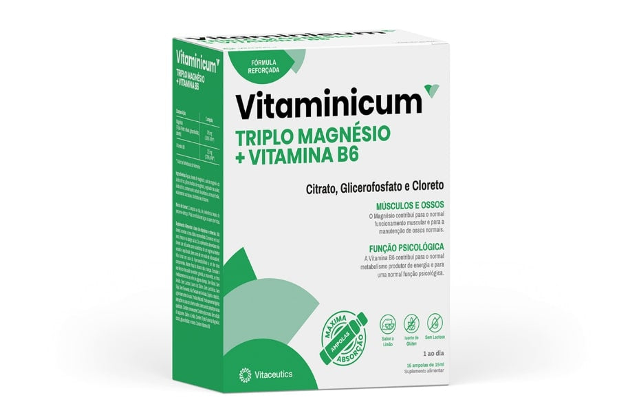 Vitaminicum Triplo Magnesio 15X15 ml ampolas