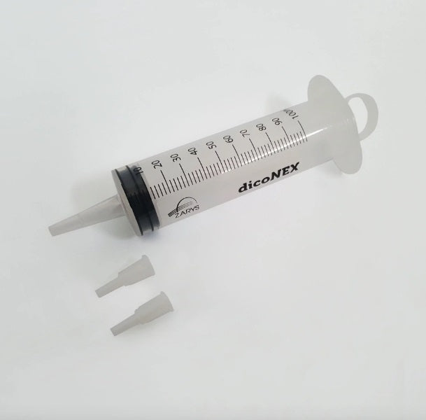 SERINGA BICO CATETER 100ML 3 CORPOS ESTERIL UN