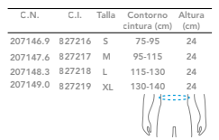 FAIXA MOVE+LOMBAR PRIMSPINE PRS606