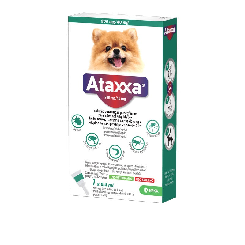 Ataxxa 200/40 mg 4kg 1 pipeta