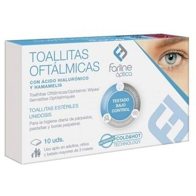 Socu Toalhitas Oftalmicas Esteril 10 uni
