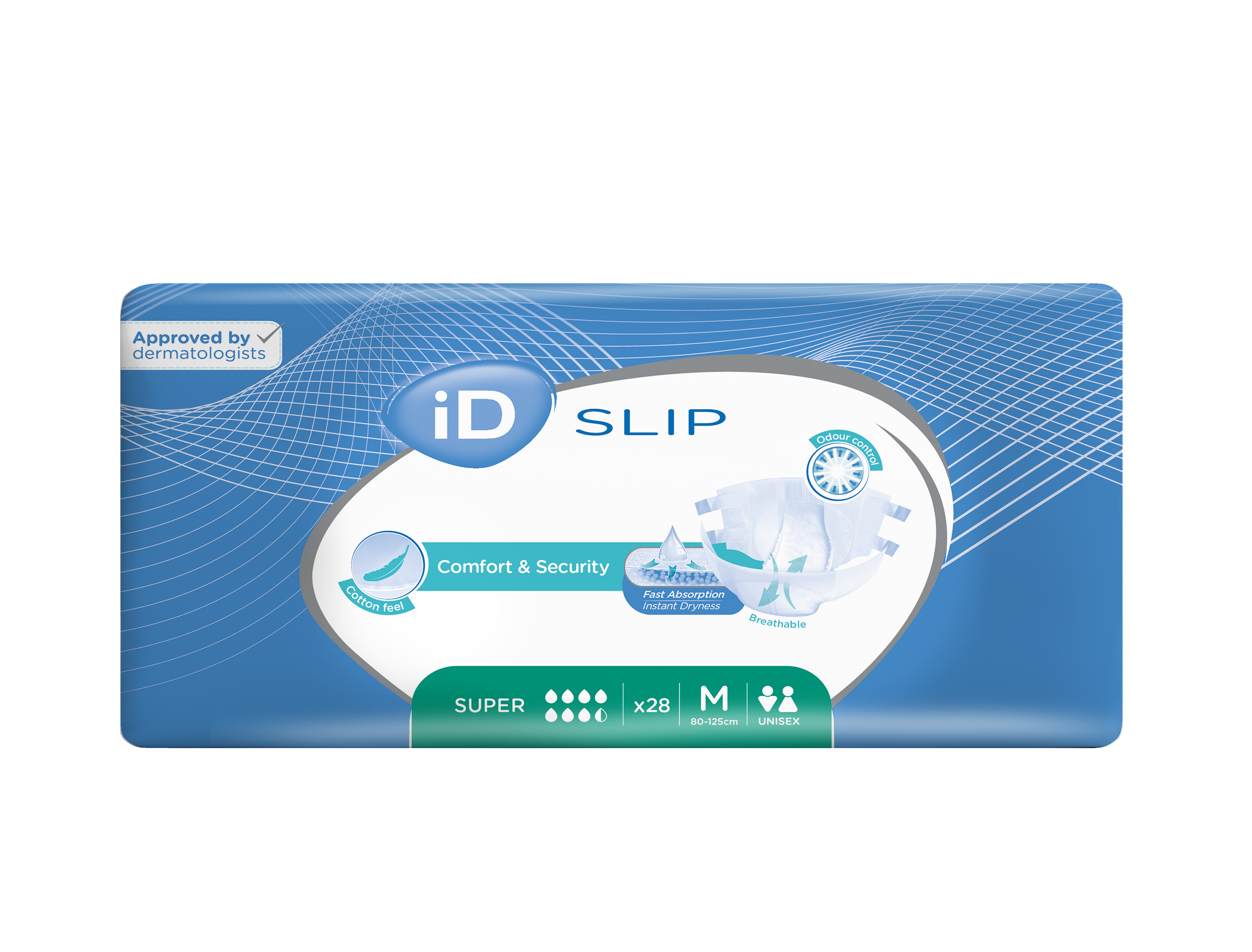 Fralda iD Expert Slip Super