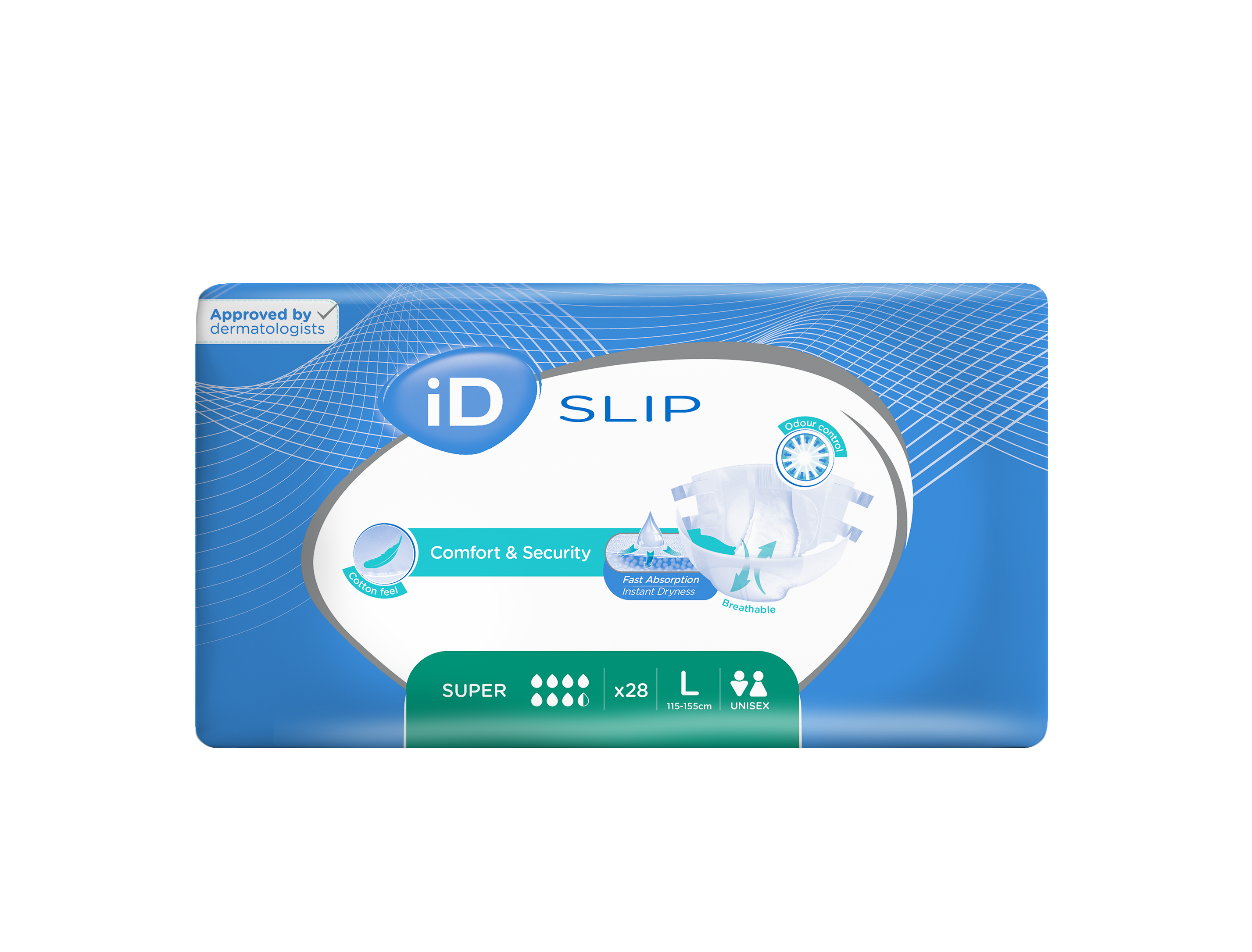 Fralda iD Expert Slip Super
