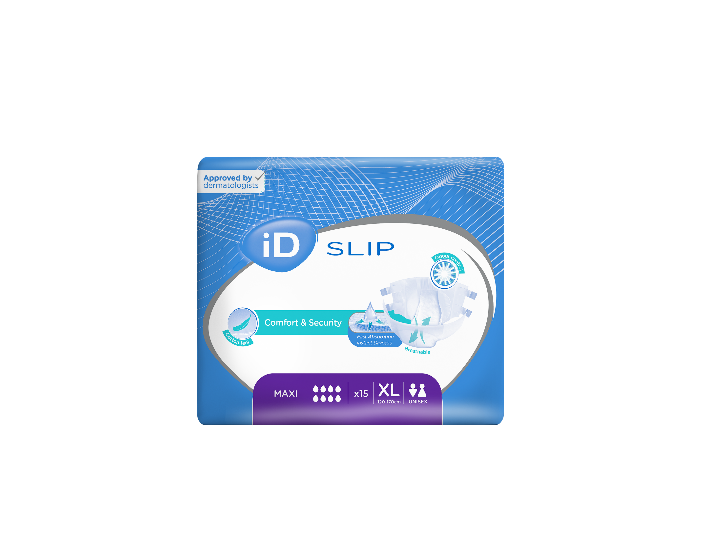 Fralda iD Expert Slip Maxi