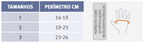 TALA CMC RIZARTROSE POL. CINZA DRT. M780 TAM.1