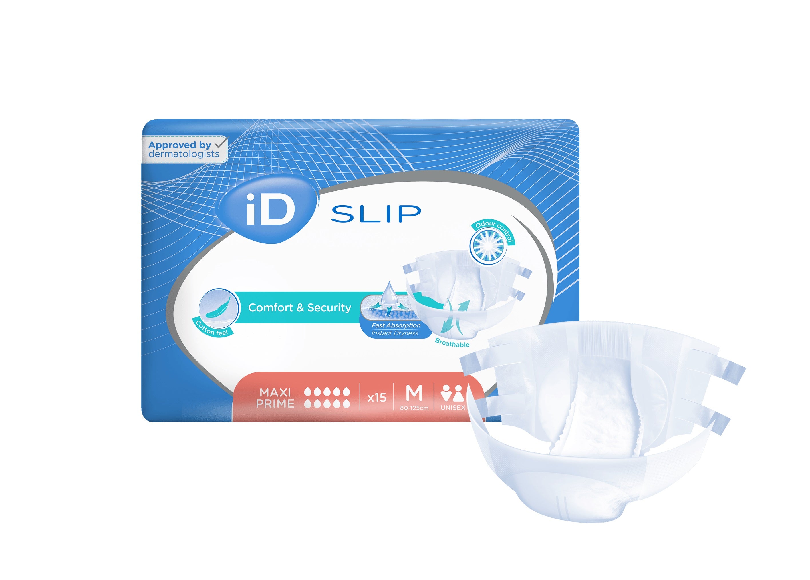 Fralda ID Slip Maxi Prime