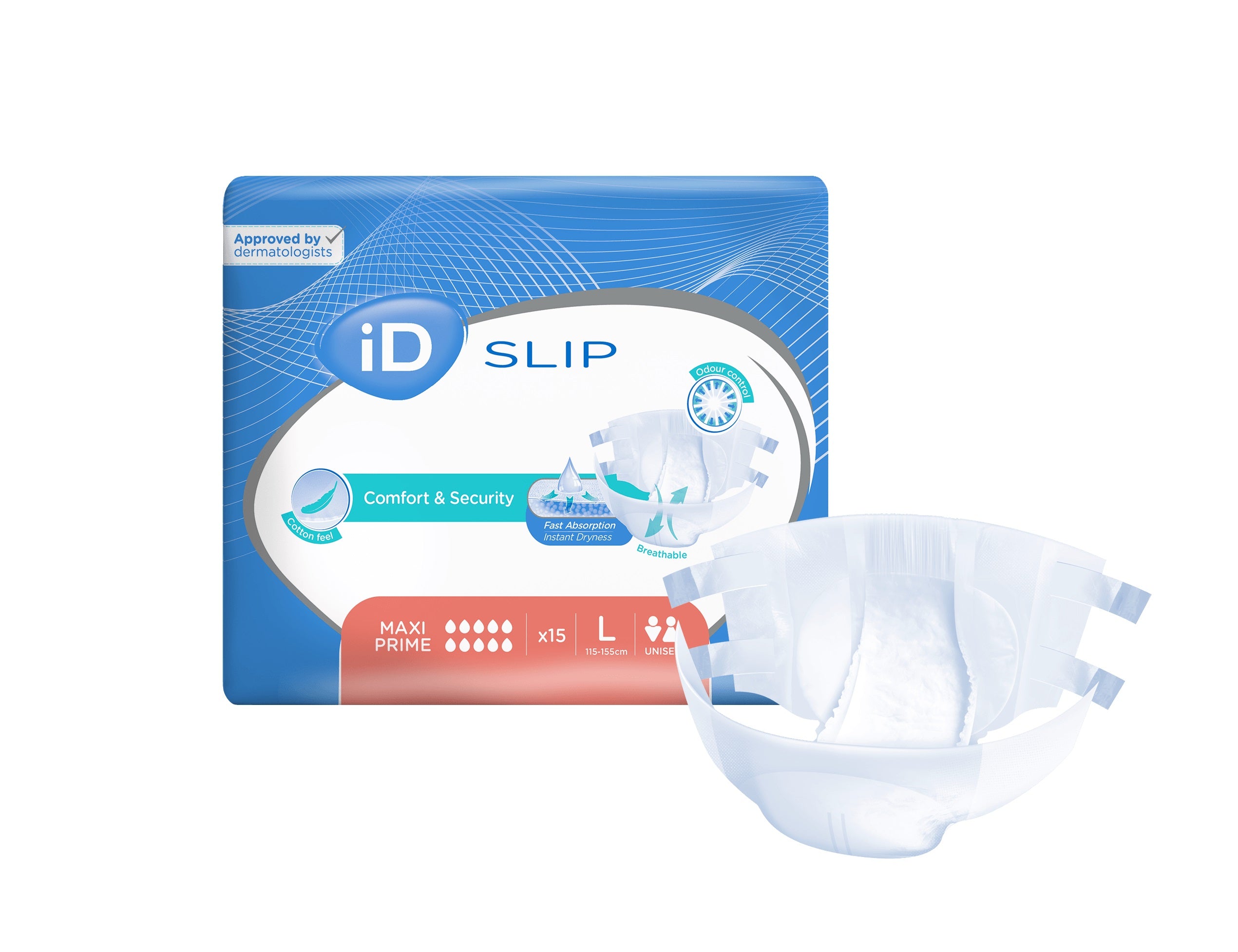 Fralda ID Slip Maxi Prime