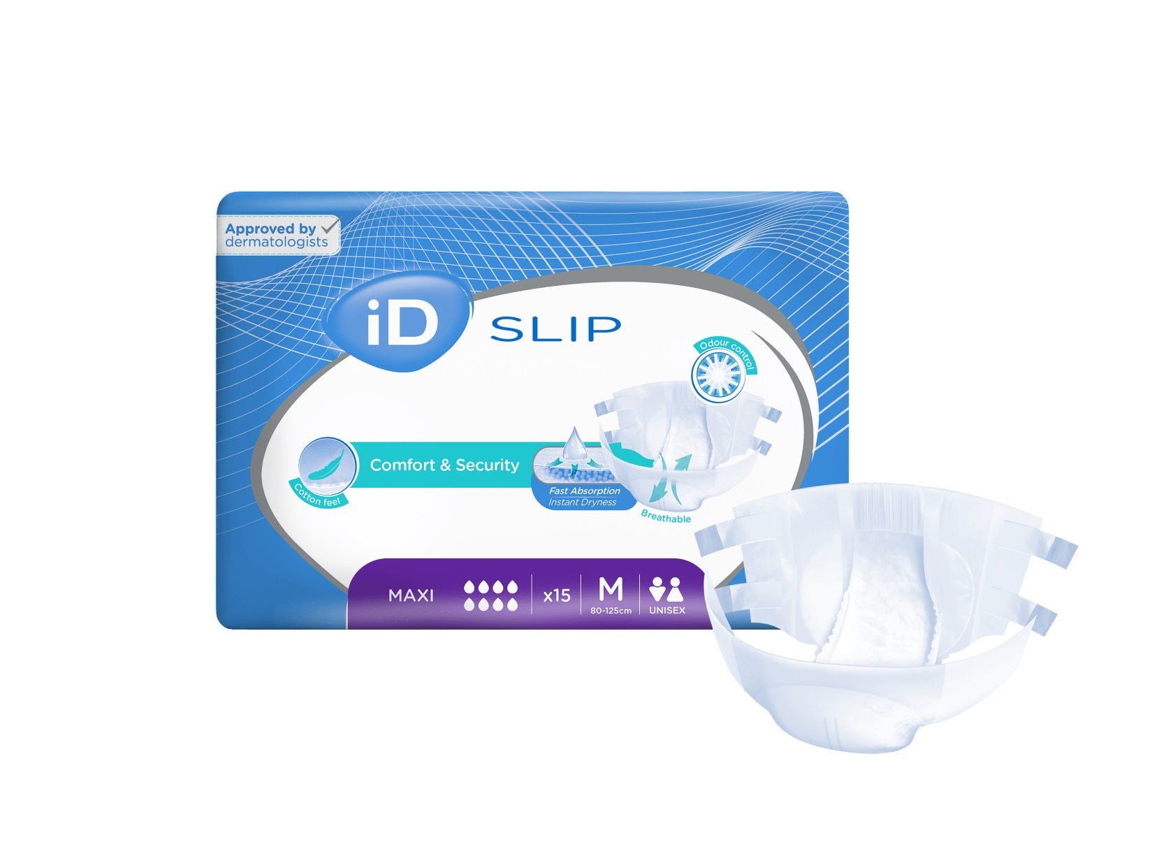 Fralda ID Slip Maxi